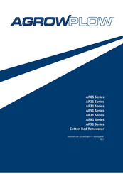 AGROWPLOW AP81 Series Owner's Manual