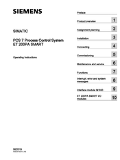Siemens SIMATIC ET 200PA SMART Operating Instructions Manual