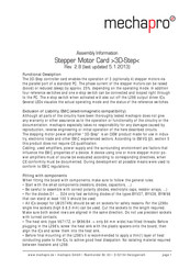 MECHAPRO 3D-Step Assembly Information