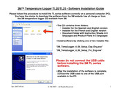 3M TL25 Software Installation Manual