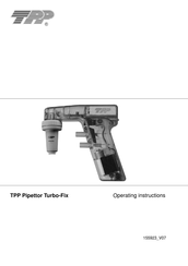 TPP Pipettor Turbo-Fix Operating Instructions Manual