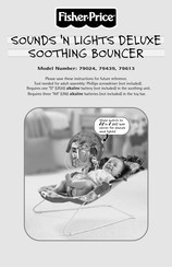 Fisher-Price Sounds 'n Lights Deluxe Soothing Bouncer Manual