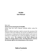 FLY DS188n User Manual