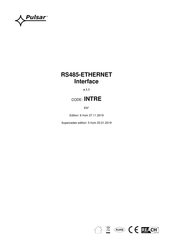 Pulsar RS485-ETHERNET Manual