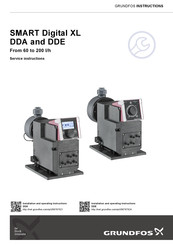 Grundfos SMART Digital XL DDA Service Instructions Manual