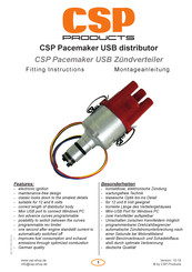 CSP Products Pacemaker 30200 Fitting Instructions Manual