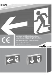 COOPER Safety Ceag 28021 Mounting And Operating Instructions