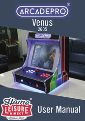 Home Leisure Direct ArcadePro Venus 2605 User Manual