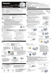Panasonic CW-HZ90YA Operating Instructions