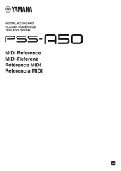 Yamaha PSS-A50 Reference
