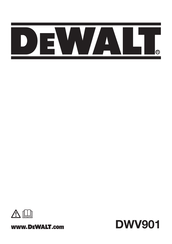 DeWALT DWV901 Original Instructions Manual