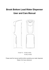Brook SOBK210EBL User And Care Manual