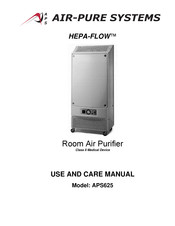 APS HEPA-FLOW APS625 Use And Care Manual