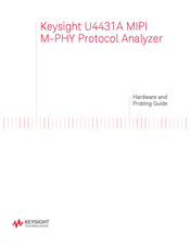 Keysight Technologies U4431A Hardware And Probing Manual