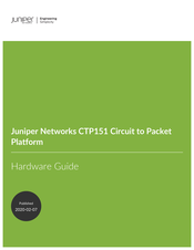 Juniper CTP151 Platform Hardware Manual
