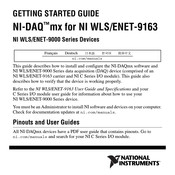 National Instruments NI ENET-9000 Series Getting Started Manual