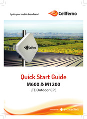 PowerTec Cellferno M600 Quick Start Manual