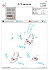 Eduard B-17 seatbelts Manual