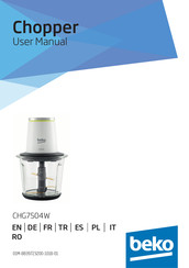 Beko CHG7504W User Manual