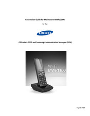 Moimstone MWP1100N Connection Manual