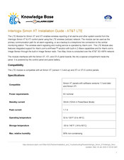 Alarm.Com LTE Module Installation Manual