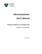 Environmental Instruments ES008-MXS User Manual
