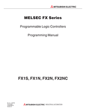 Mitsubishi Electric MELSEC FX2N Programming Manual