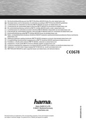 Hama X-Pointer Operating Instructions Manual