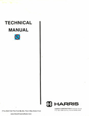Harris HTlFM Technical Manual