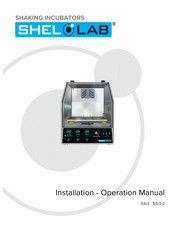 Sheldon Shel Lab SSI3-2 Installation & Operation Manual