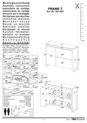 FMD Furniture FRAME 7 Assembly Instructions Manual