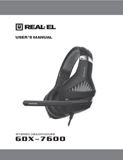 Real-El GDX-7600 User Manual