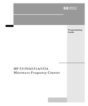 HP 53152A Series Programming Manual