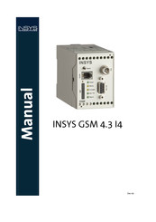 INSYS GSM 4.3 I4 Manual