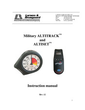 Larsen & Brusgaard Military ALTITRACK Instruction Manual