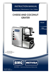 METVISA BIMG RDA Series Instruction Manual
