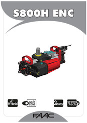 FAAC S800H ENC Manual
