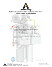 Armstrong Flo-Direct AFD-7000 Installation, Operation And Maintenance Manual
