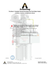Armstrong Flo-Direct AFD-6000 Installation, Operation And Maintenance Manual