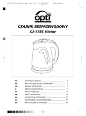 Opti Victor CJ-1785 Manual Instruction