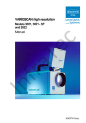 Jenoptik VARIOSCAN high resolution 3021-ST Manual