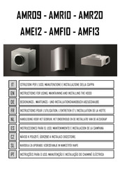 Airone AMR10 Instructions For Using, Maintaining And Installing