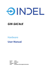 Indel GIN-SAC4x1 Series Hardware User Manual