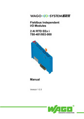 WAGO 750-481/003-000 Manual