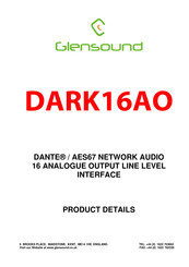 Glensound DARK16AO Product Details