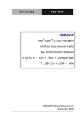 Aaeon HSB-965P Manual