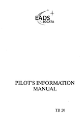 EADS Socata TB 20 Pilot's Information Manual