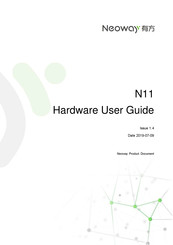 Neoway N11 Series Hardware User's Manual