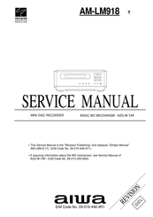 Aiwa AM-LM918 Service Manual