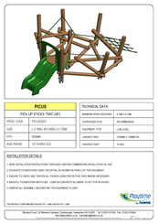 FAWNS Playtime PICUS Installation Instructions Manual